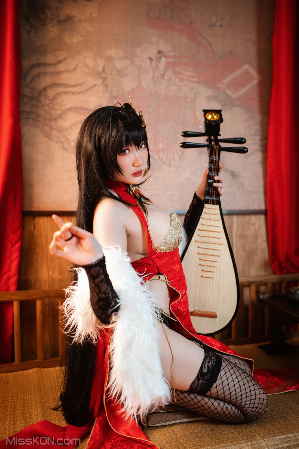 Coser@瓜希酱: 大凤旗袍 (22 photos)