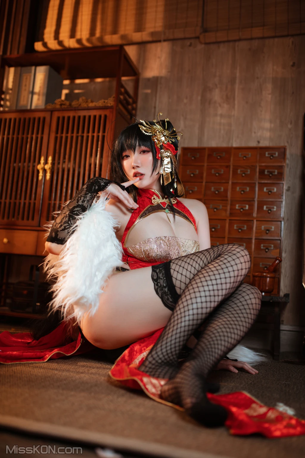 Coser@瓜希酱: 大凤旗袍 (22 photos) – Page 2