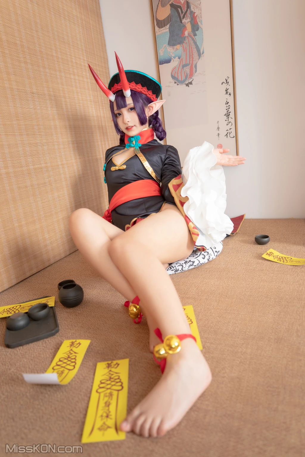 Coser@神楽坂真冬 Vol.061: 绝对企画-酒吞cos《果実の酒気》 (150 photos + 3 videos)