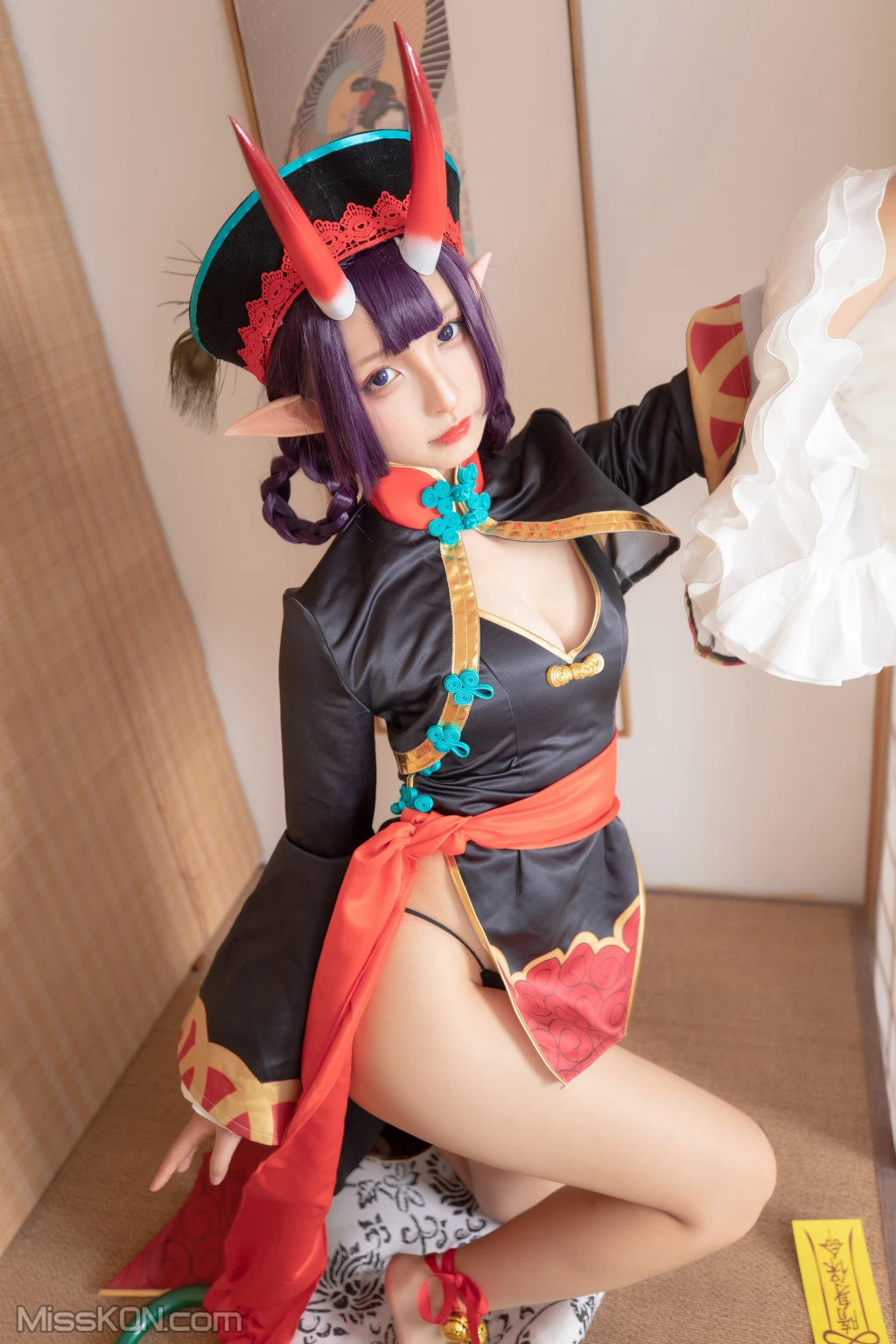 Coser@神楽坂真冬 Vol.061: 绝对企画-酒吞cos《果実の酒気》 (150 photos + 3 videos) – Page 4
