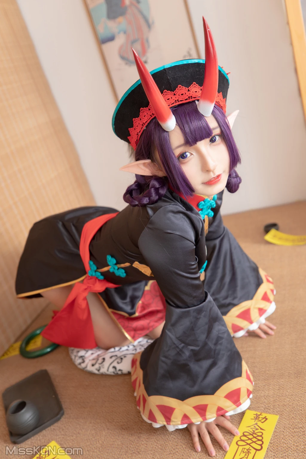 Coser@神楽坂真冬 Vol.061: 绝对企画-酒吞cos《果実の酒気》 (150 photos + 3 videos) – Page 6