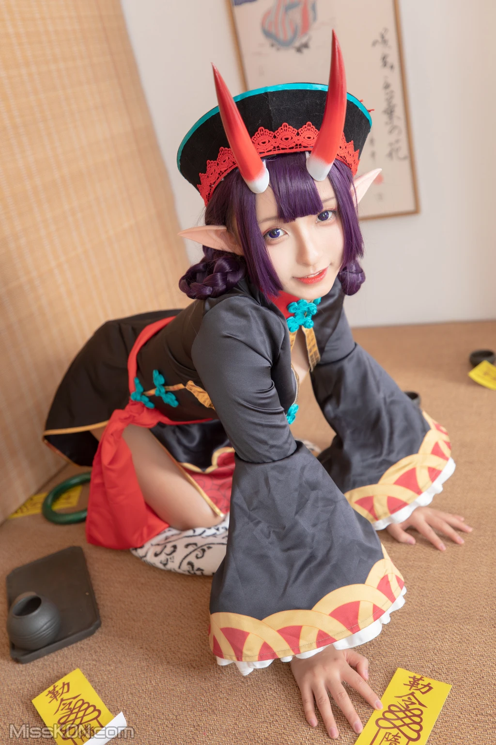 Coser@神楽坂真冬 Vol.061: 绝对企画-酒吞cos《果実の酒気》 (150 photos + 3 videos) – Page 6