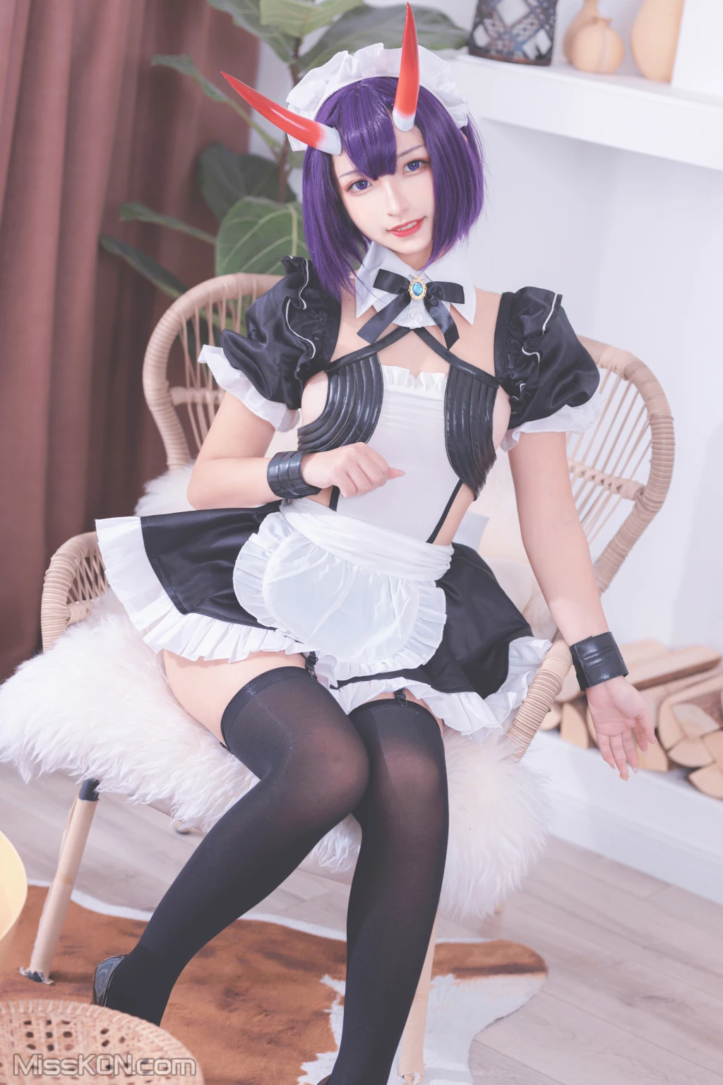 Coser@神楽坂真冬 Vol.061: 绝对企画-酒吞cos《果実の酒気》 (150 photos + 3 videos) – Page 11